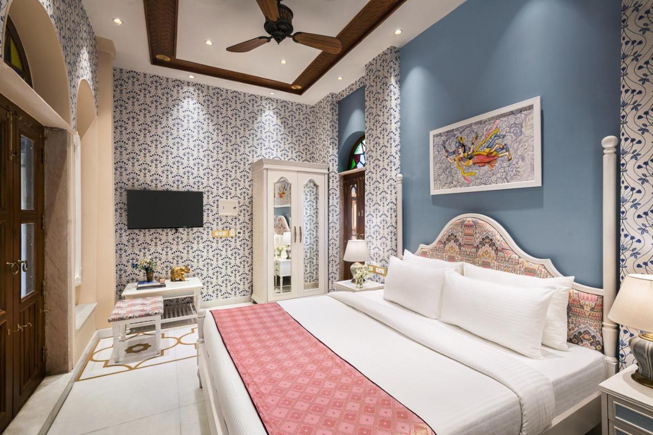 Haveli Dharampura - Unesco Awarded Boutique Heritage Hotel Neu-Delhi Exterior foto