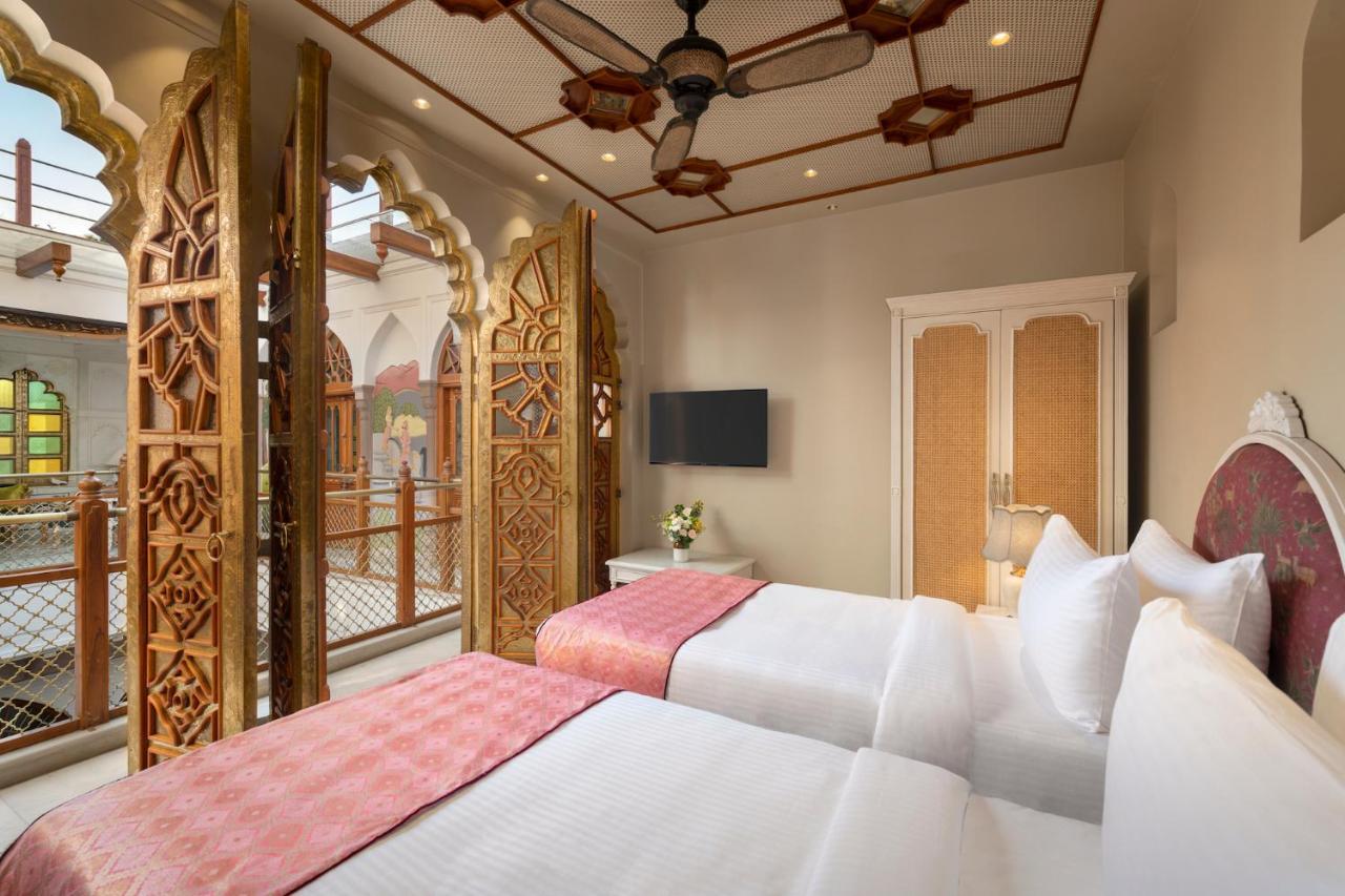 Haveli Dharampura - Unesco Awarded Boutique Heritage Hotel Neu-Delhi Exterior foto
