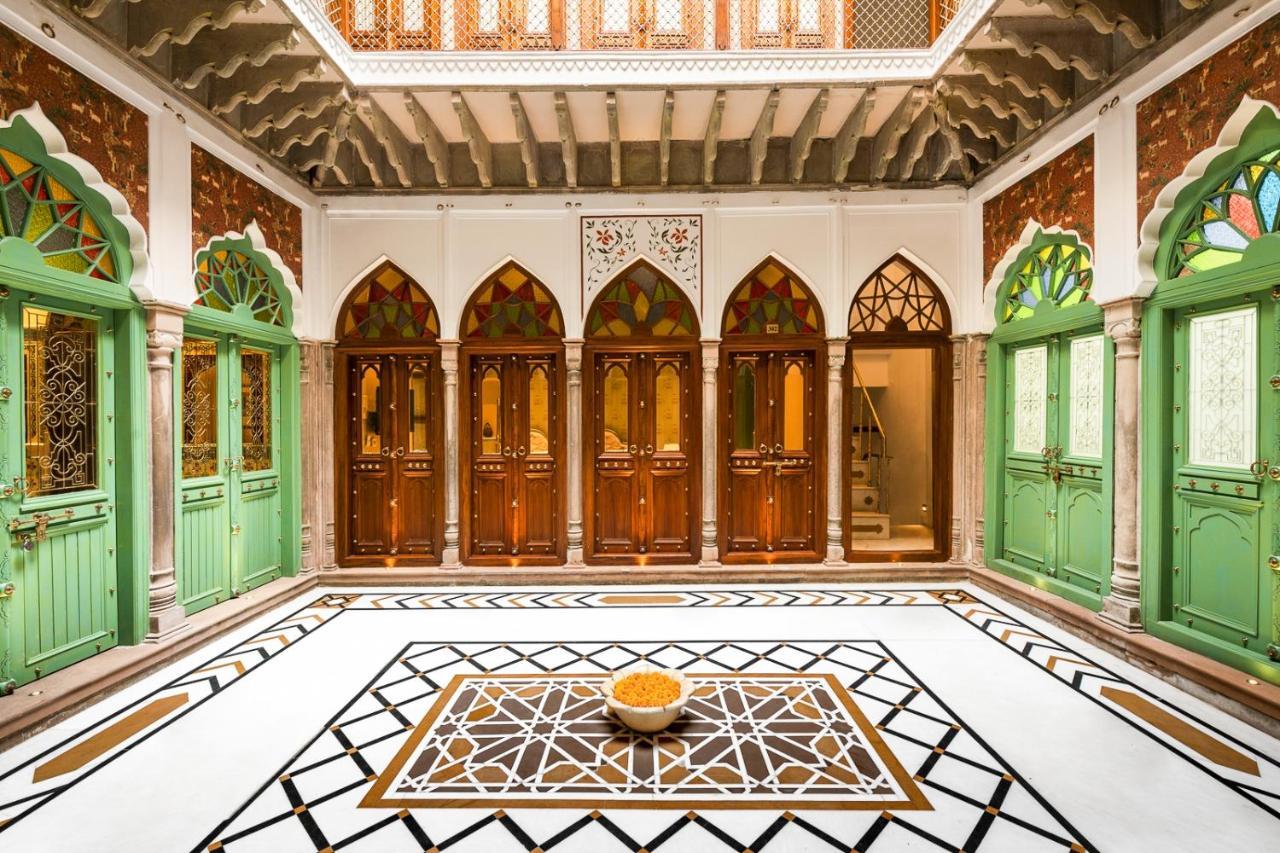 Haveli Dharampura - Unesco Awarded Boutique Heritage Hotel Neu-Delhi Exterior foto