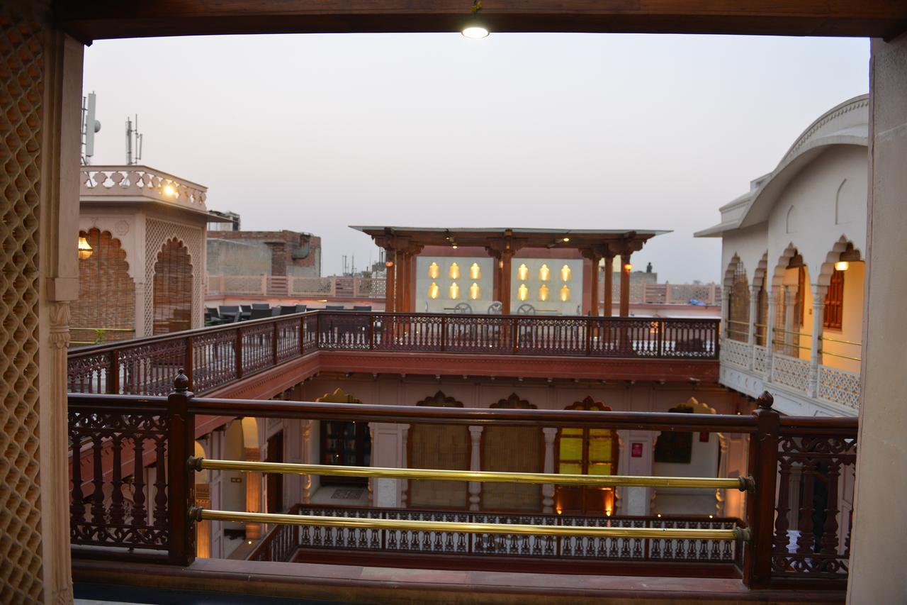 Haveli Dharampura - Unesco Awarded Boutique Heritage Hotel Neu-Delhi Exterior foto