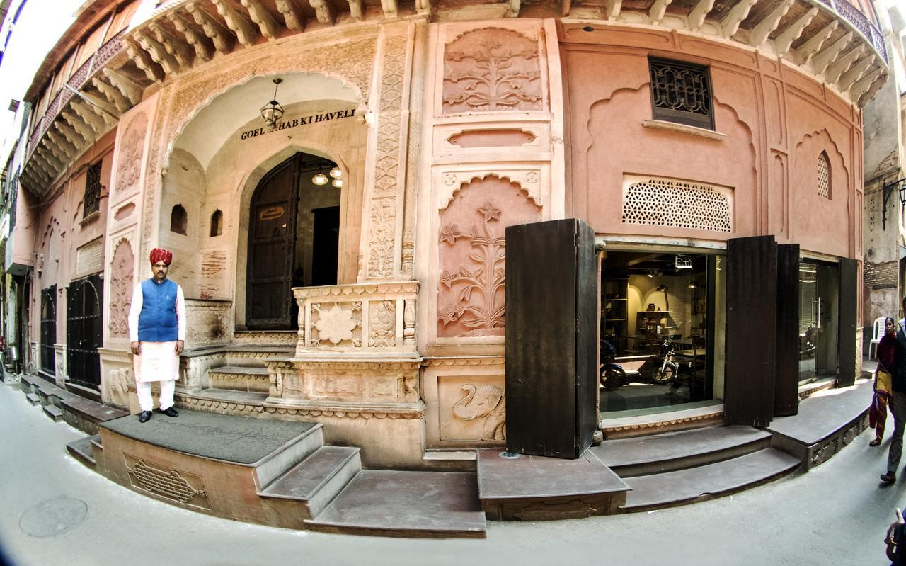 Haveli Dharampura - Unesco Awarded Boutique Heritage Hotel Neu-Delhi Exterior foto
