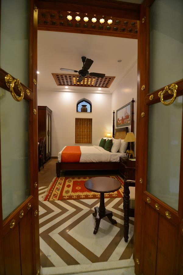 Haveli Dharampura - Unesco Awarded Boutique Heritage Hotel Neu-Delhi Exterior foto