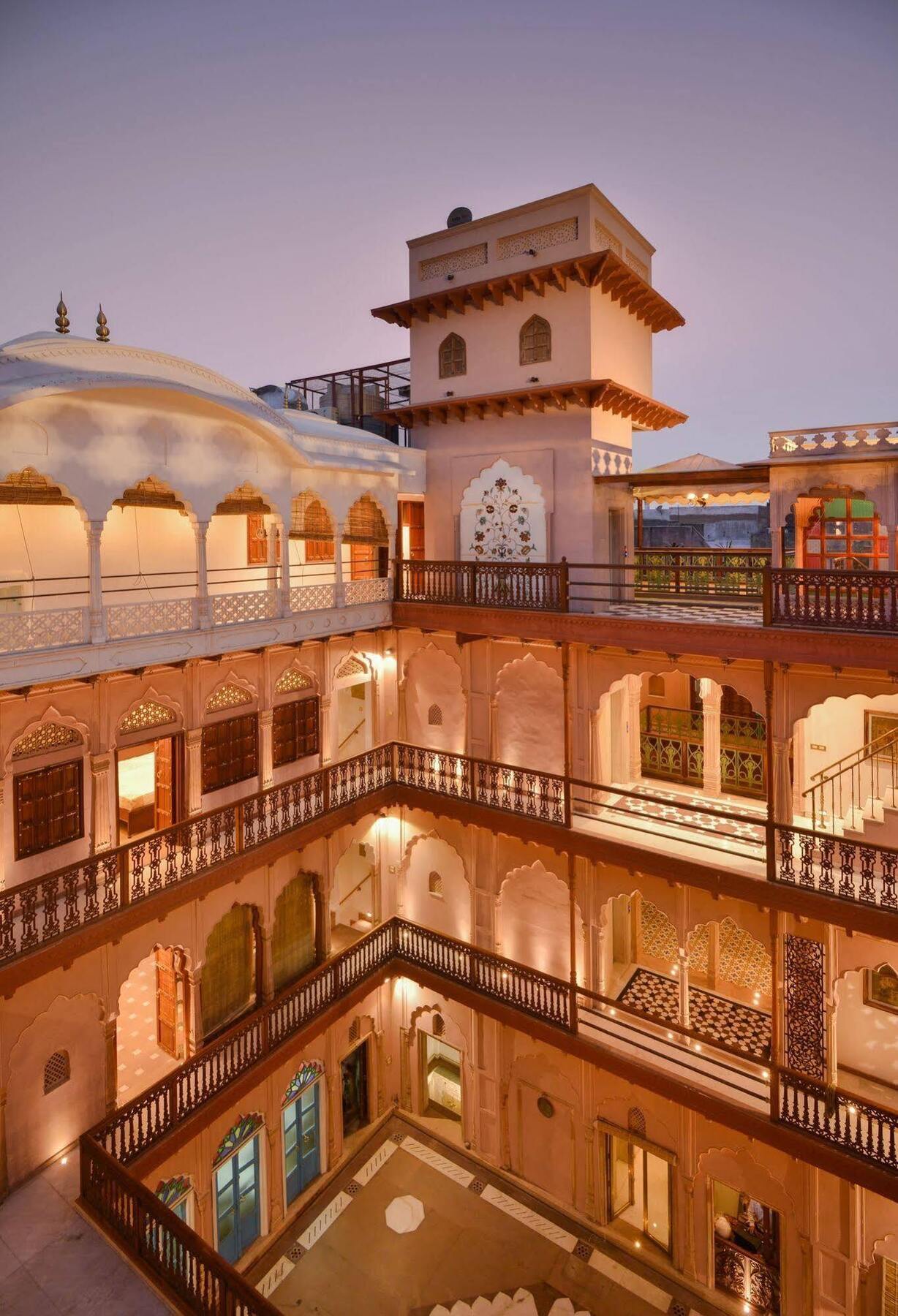Haveli Dharampura - Unesco Awarded Boutique Heritage Hotel Neu-Delhi Exterior foto