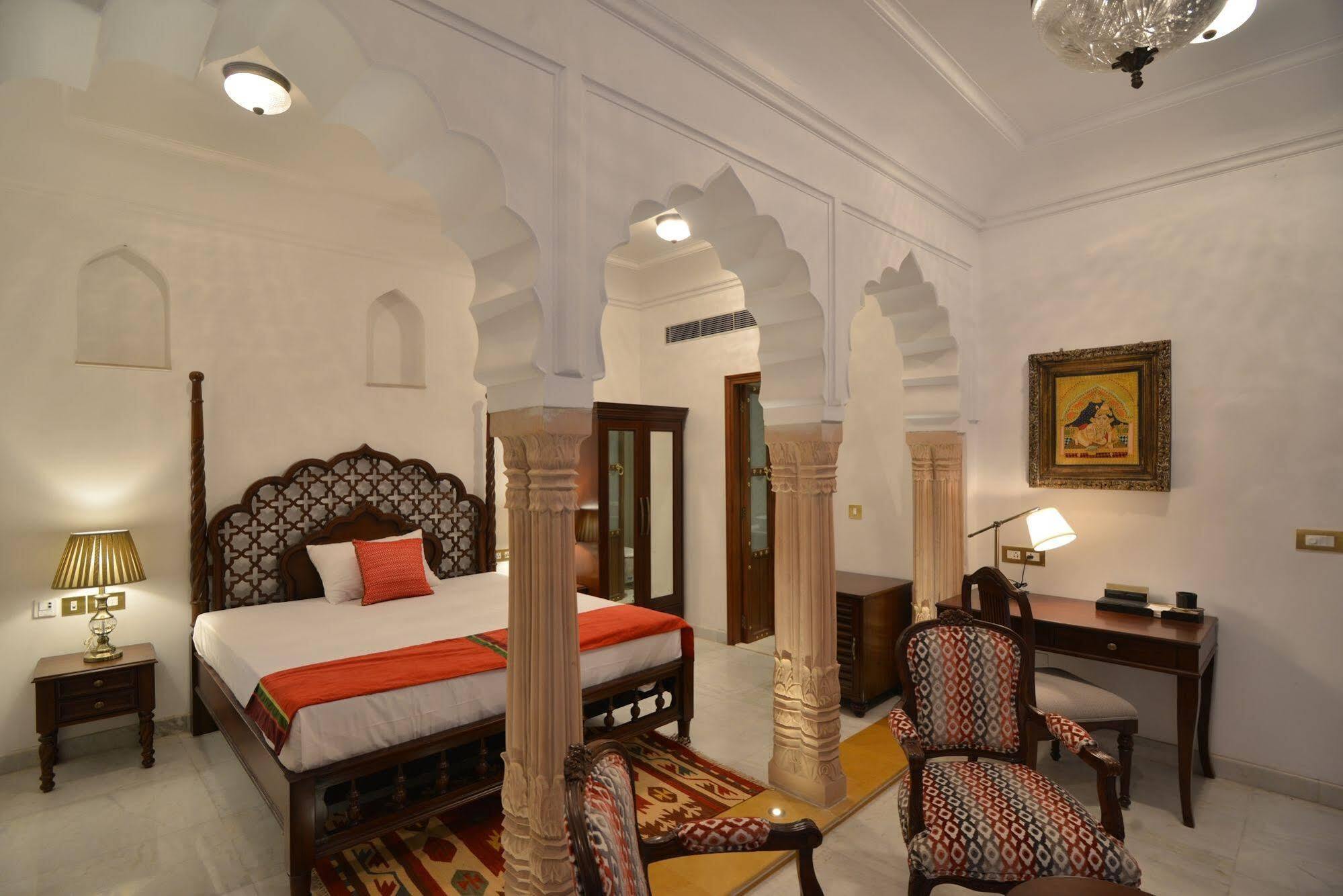 Haveli Dharampura - Unesco Awarded Boutique Heritage Hotel Neu-Delhi Exterior foto